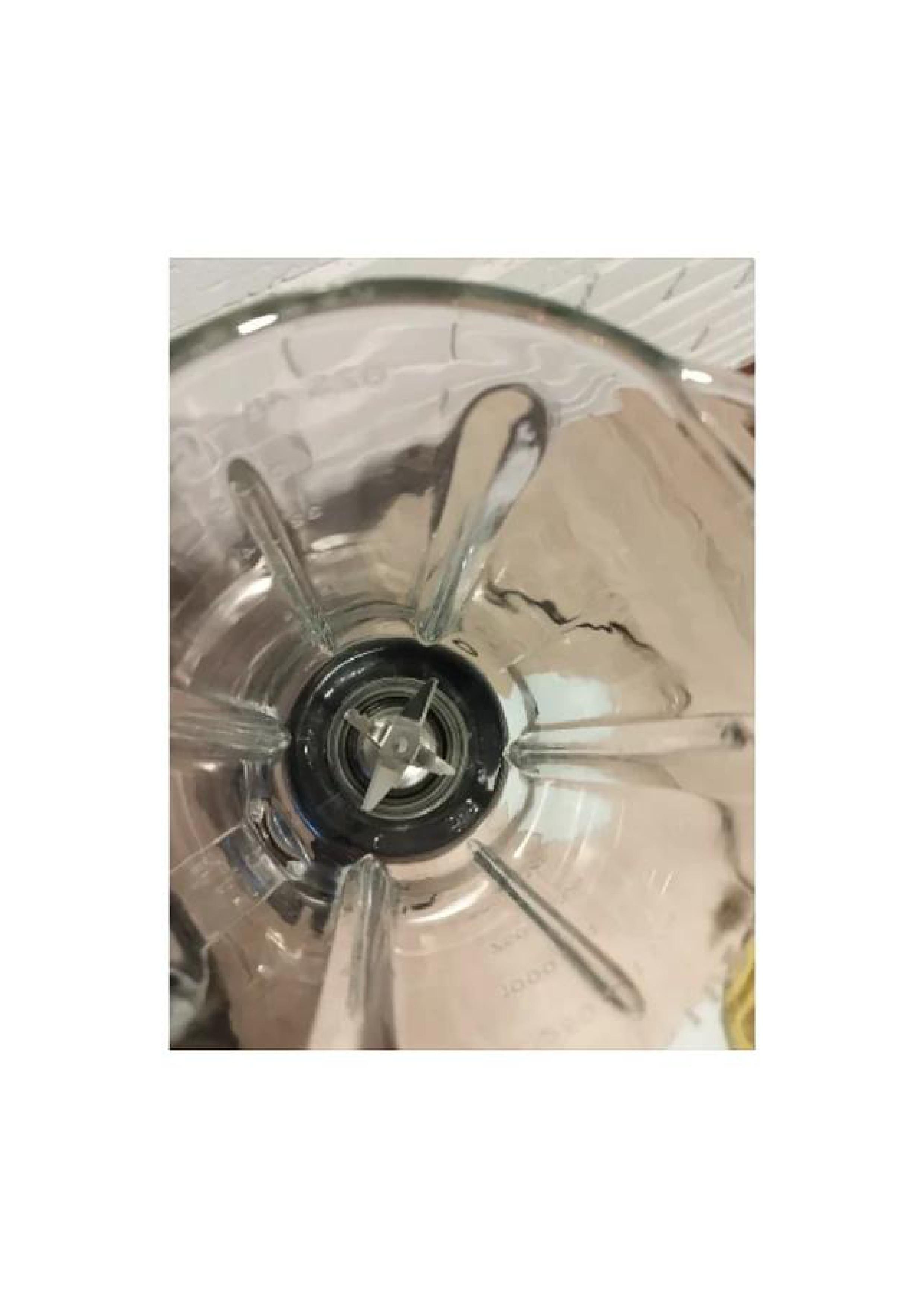 Licuadora Hoffmans 2 en 1 Velocidades 800 Watts Vaso de Vidrio 1,5 Litros 220v-4