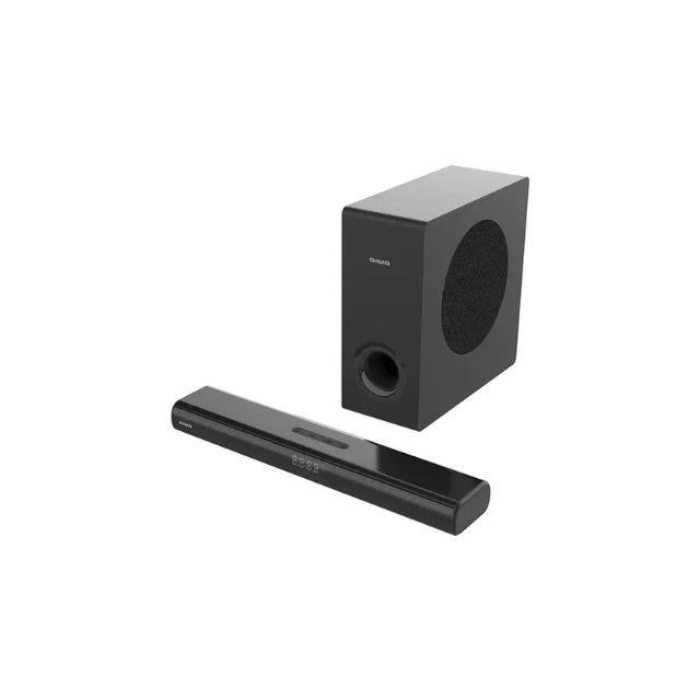 Barra De Sonido Aiwa Home Theaters 80w 2.1ch Aw-sbhc800w Negro 20hz-20khz-1