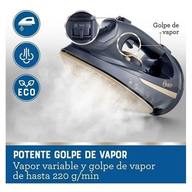 Plancha De Vapor Inalámbrica Oster® 2 en 1 Con Suela De Cerámica GCSTCC5000 Calidad Premium-6