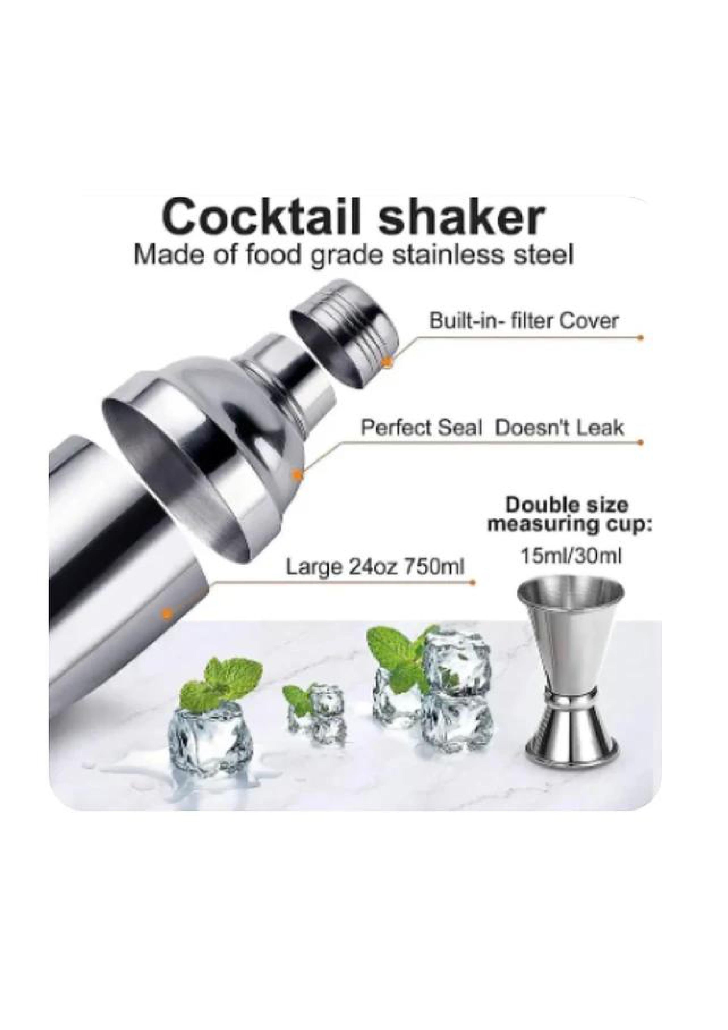 Set Kit Barman Completo Coctelera Tragos Bebidas-4