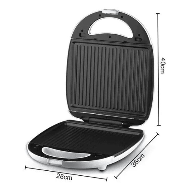 Maquina para hacer Donas, Galletas, Cup Cakes, Sandwich, Grill Plafones intercambiables 7 en 1-3
