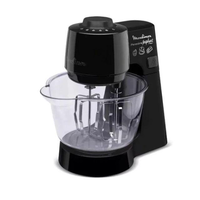 Batidora Moulinex Planetaria Inspirart Negra 3.2 Litros Color Negro Frecuencia Negro-0