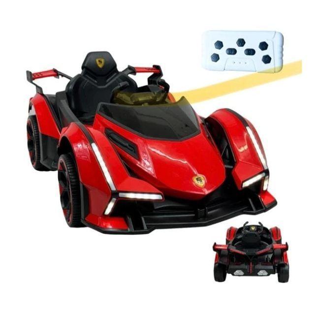 Carro Montable Electrico Tipo Lamborguini Para Niños-0