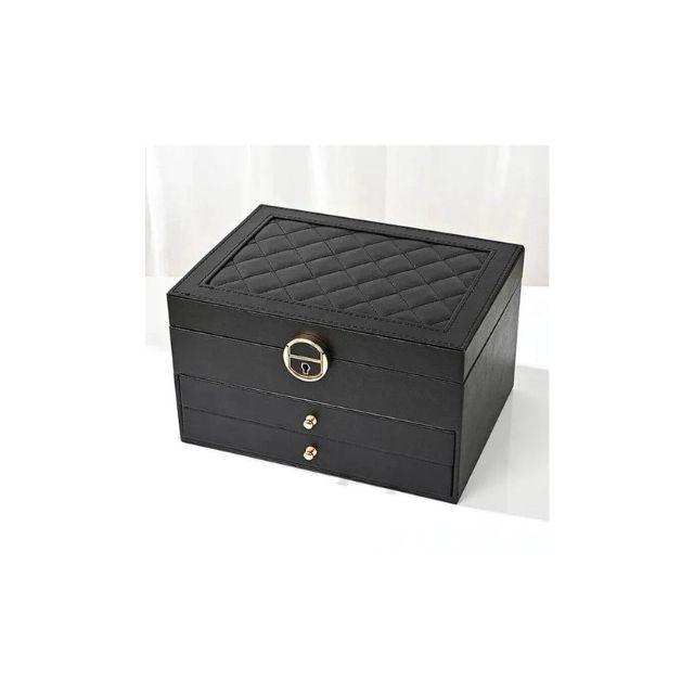 Joyero Caja De Joya Dos Capas Tipo Maleta Organizador Joyas-2