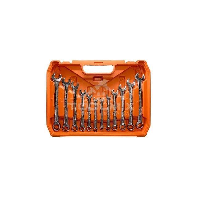 Juego Dados Con Llaves Y Chicharra 1/2'' Y 1/4'' 61pc Maleta-2