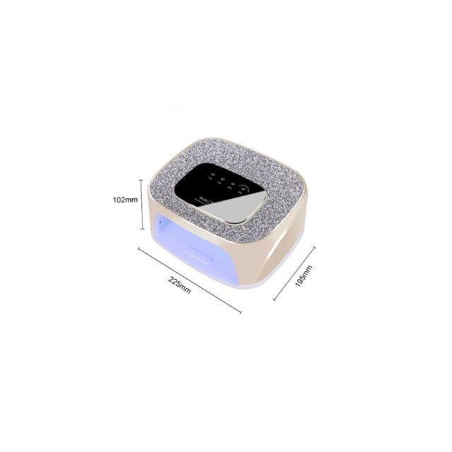 Lámpara De Uñas Inalámbrica De 168 W, Luz Uv Recargable-2