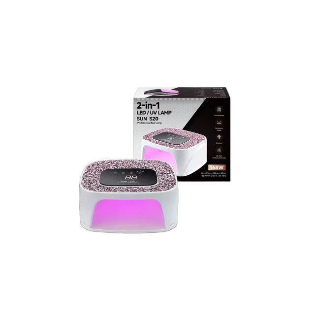 Lámpara De Uñas Inalámbrica De 168 W, Luz Uv Recargable-7