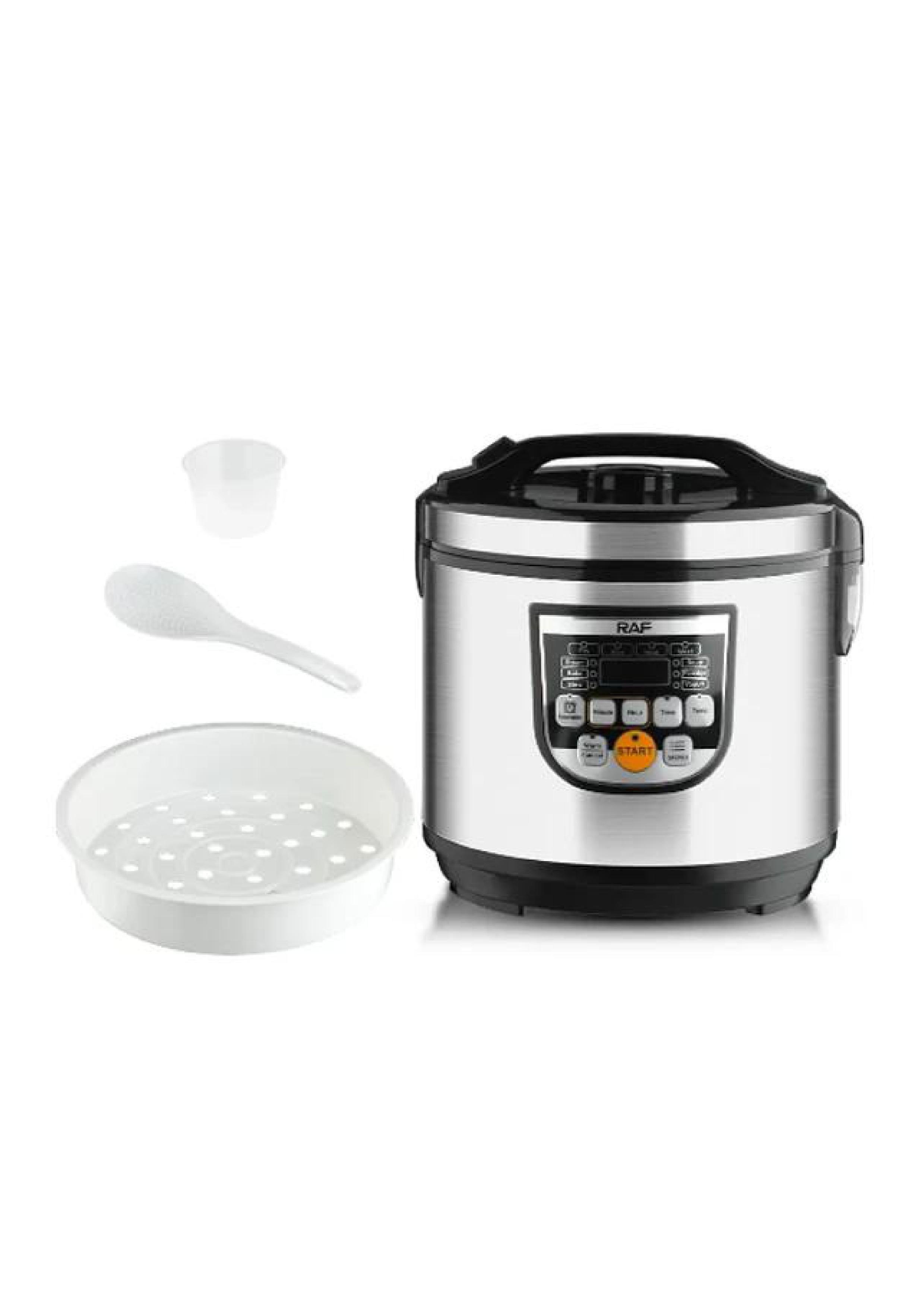 Olla Arrocera Multifunción RAF R.178 Fríe, Calienta, Cocina al Vapor Y Hornea 5Litros 900w-4