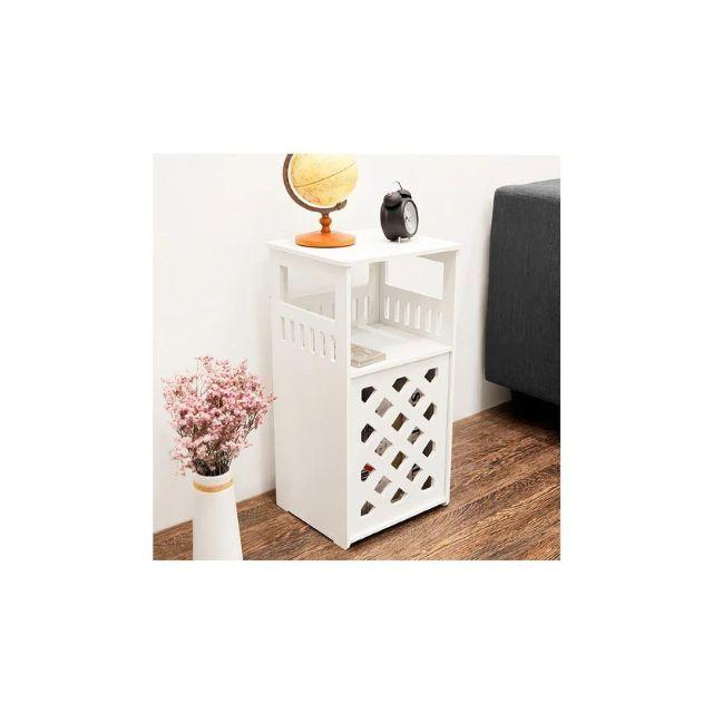 Organizador Estante para Sala Multiusos Moderno Blanco K38-3