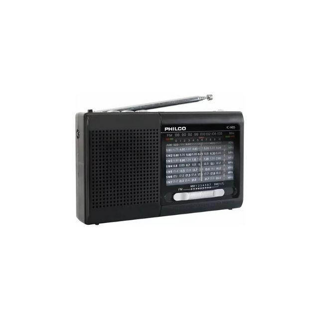 Radio Portatil Philco Ic-x65 Multibandas Usb Color Negro-3