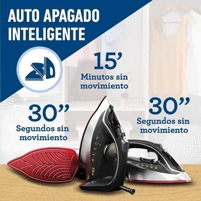 Plancha De Vapor Oster® Con Tecnología Aerocerámica GCSTAC69 Color Gris Cable Giratorio-3