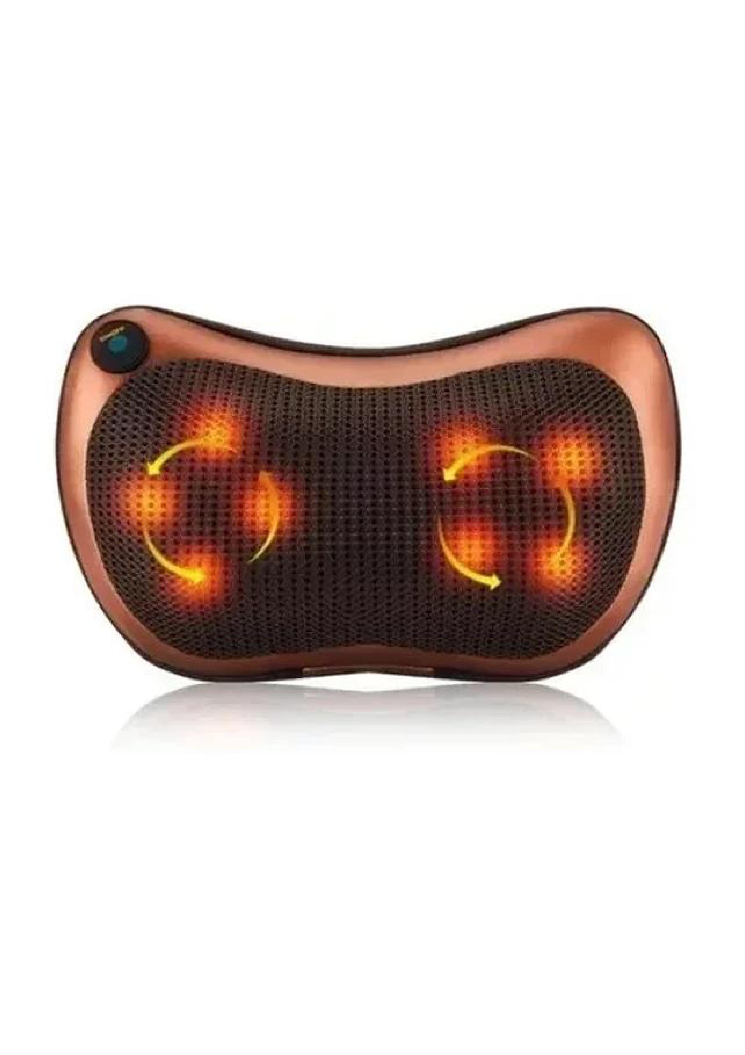 Cojín Masajeador Eléctrico Almohada Cojín Lumbar Cuello Pierna-5
