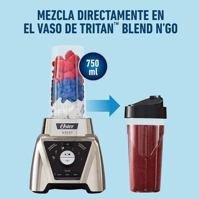 Licuadora Xpert Series Niquelada Control De Textura Blst3bcpg Color Plateado-4