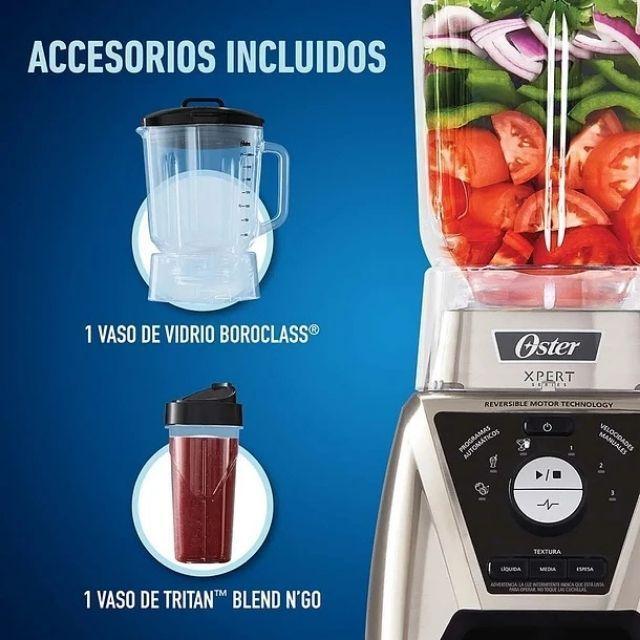 Licuadora Xpert Series Niquelada Control De Textura Blst3bcpg Color Plateado-5