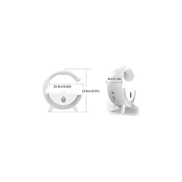 Lampara G Led Parlante Humidificador Radio Difusor Aroma-5