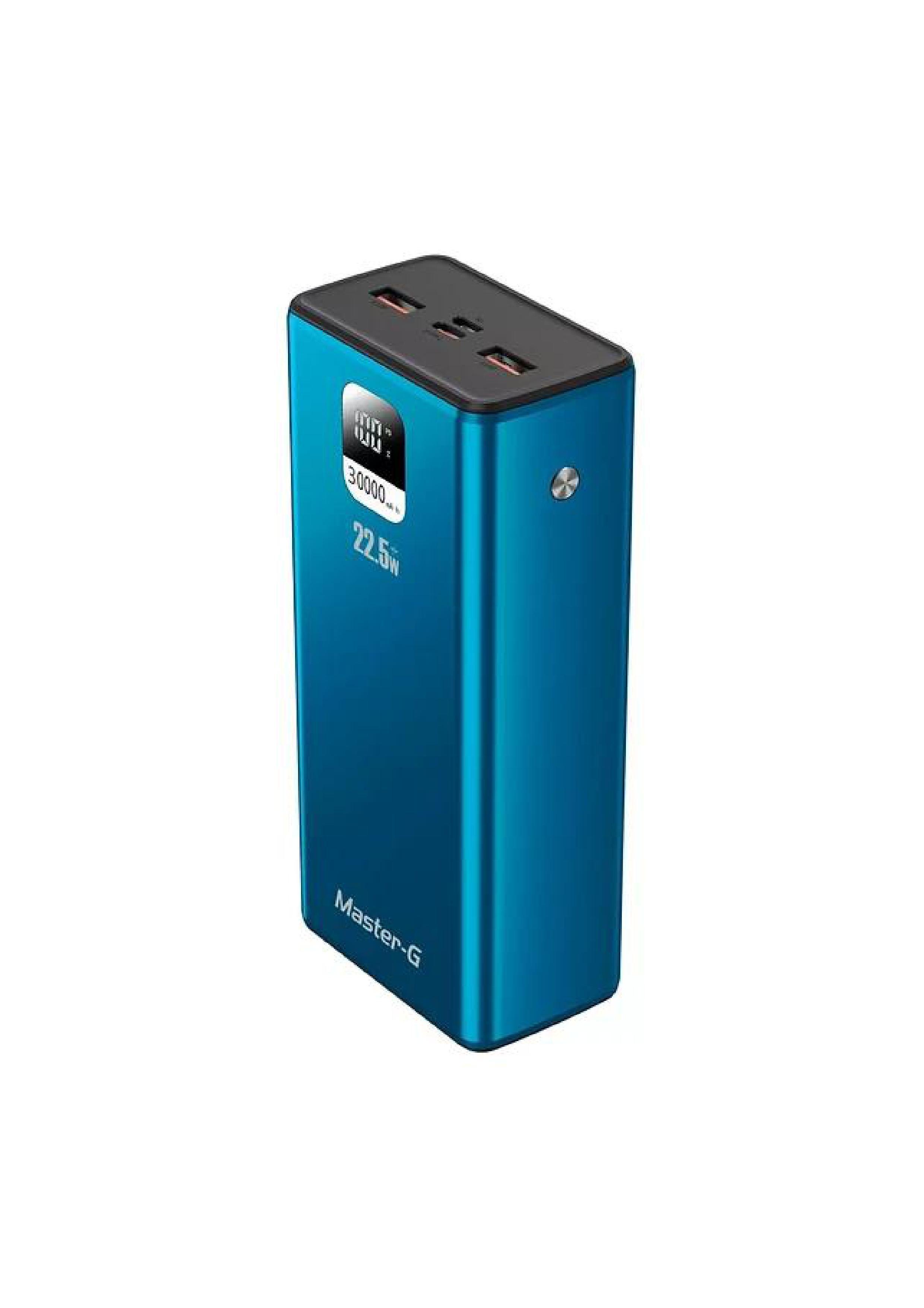Batería Externa Power Bank 30000 Mah 22.5w Pd Master-g-0
