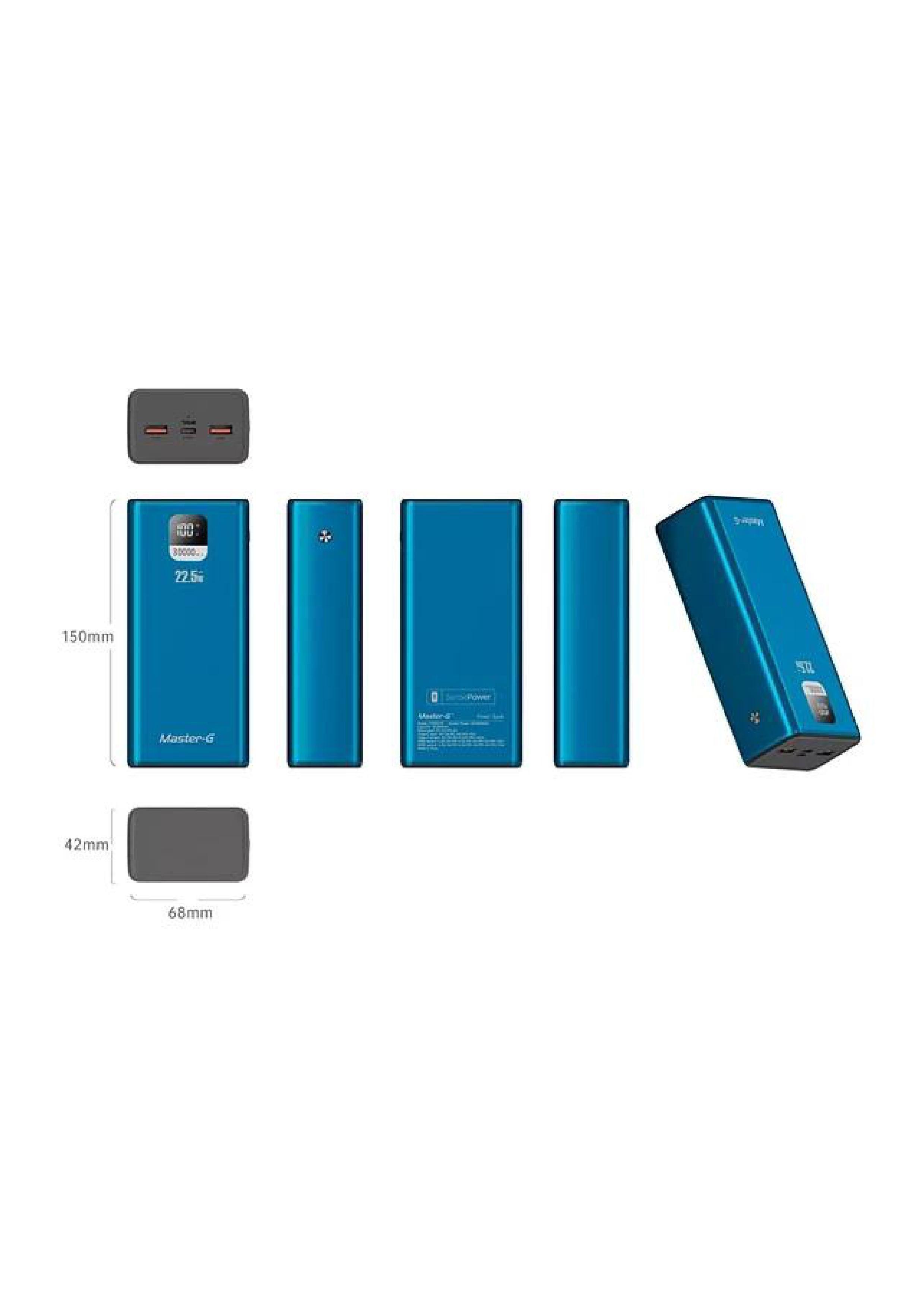 Batería Externa Power Bank 30000 Mah 22.5w Pd Master-g-1