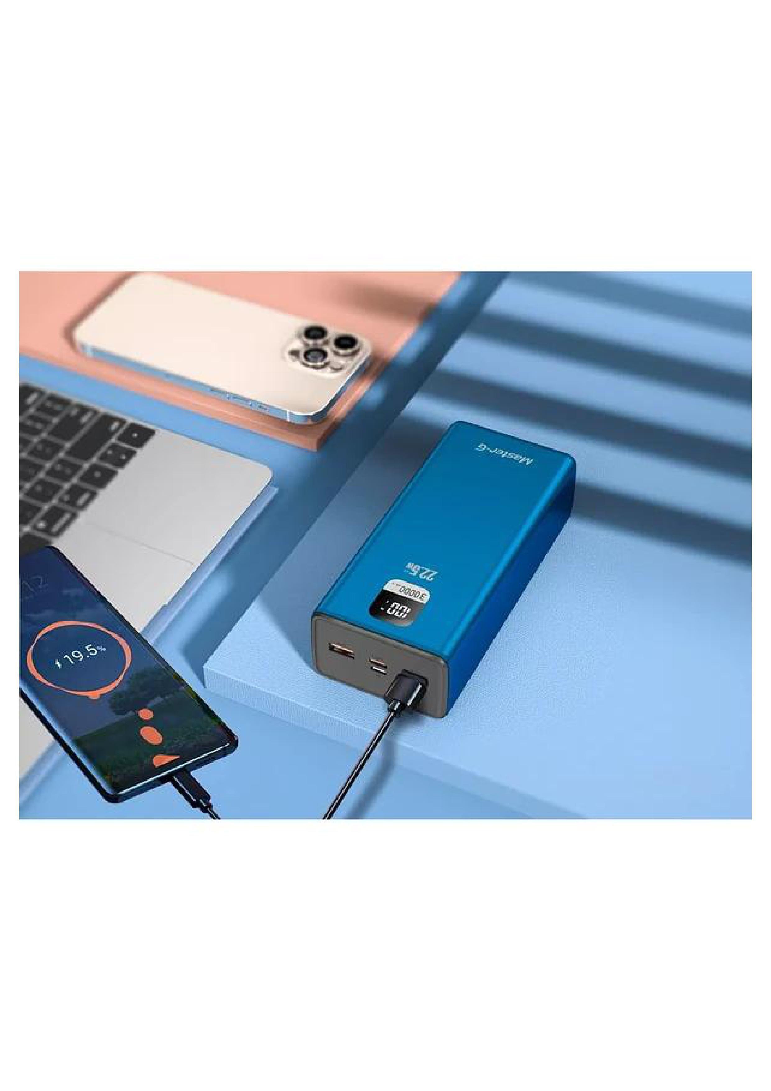 Batería Externa Power Bank 30000 Mah 22.5w Pd Master-g-2
