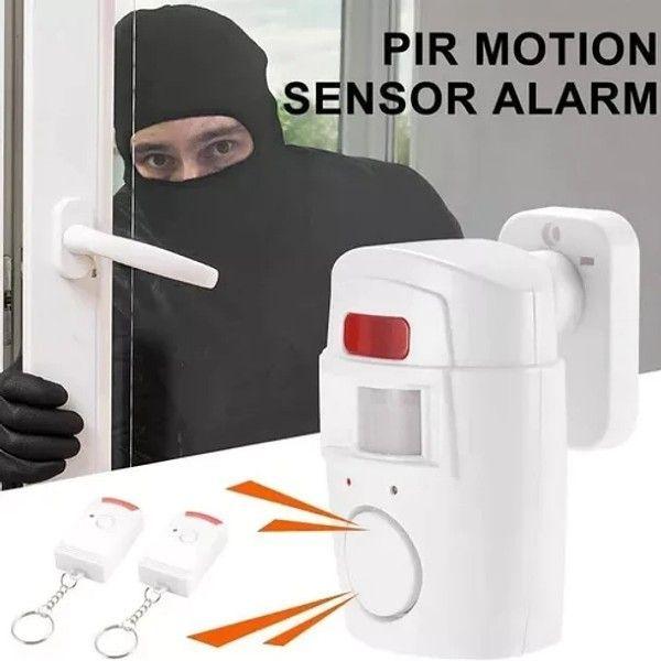 Alarma Sirena Con Sensor 2 Controles Color Blanco-3