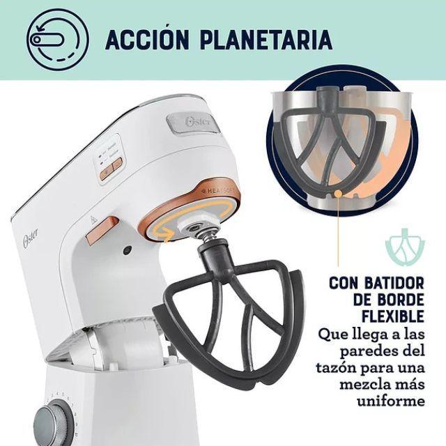 Batidora planetaria Oster® con tecnología Heatsoft™ FPSTSMPL4W Original-3