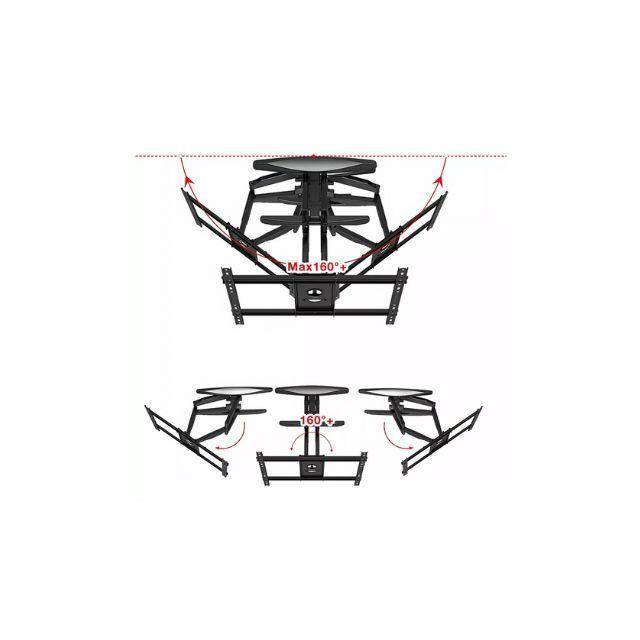 Brazo Articulado Base Tv Soporte Universal 55 A 85 Pulgadas-2
