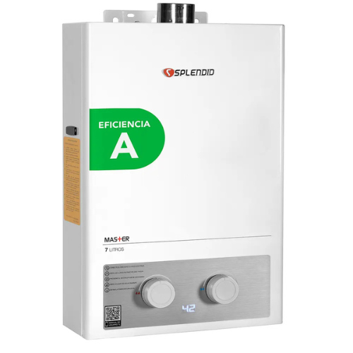 Calefont 7 litros Gas licuado Tiro forzado Splendid (sin kit)-2