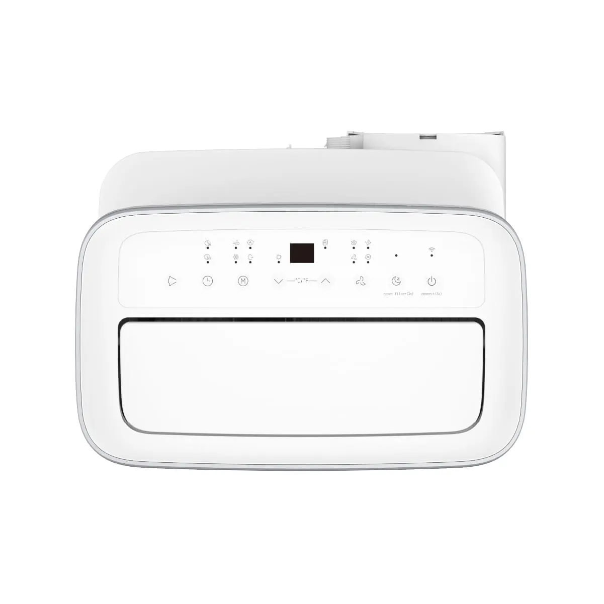 Aire Acondicionado Portátil Midea 12000 btu Frio calor Wifi Blanco-2