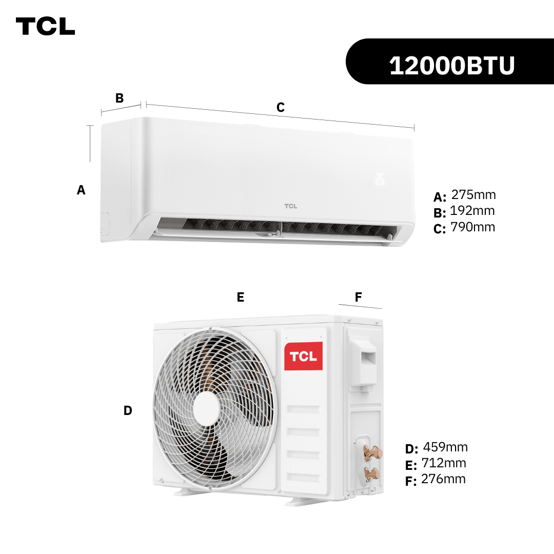 Aire Acondicionado Inverter TCL BreezeIN 12000 BTU WIFI-6