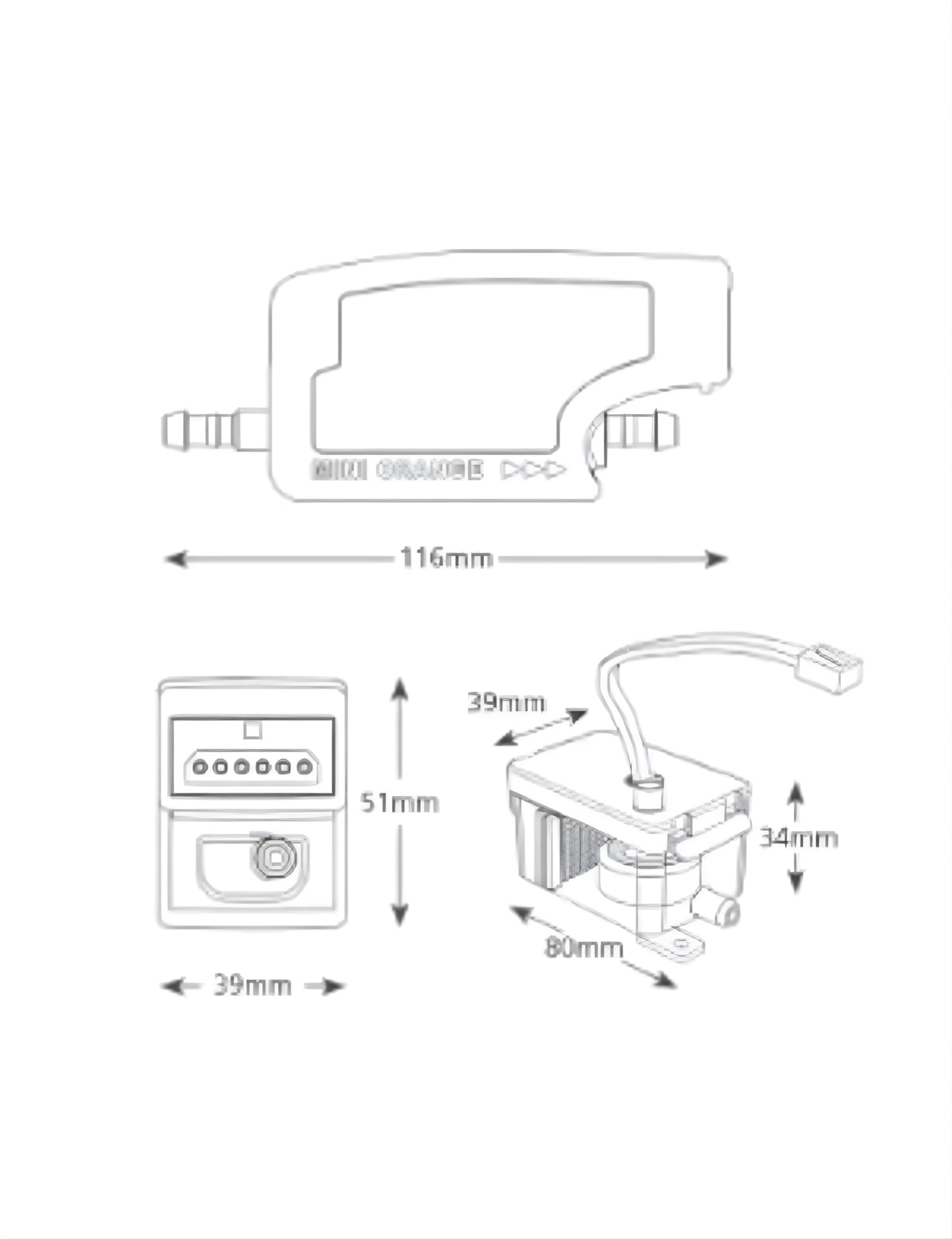 Bomba De Condensado Mini Orange-2