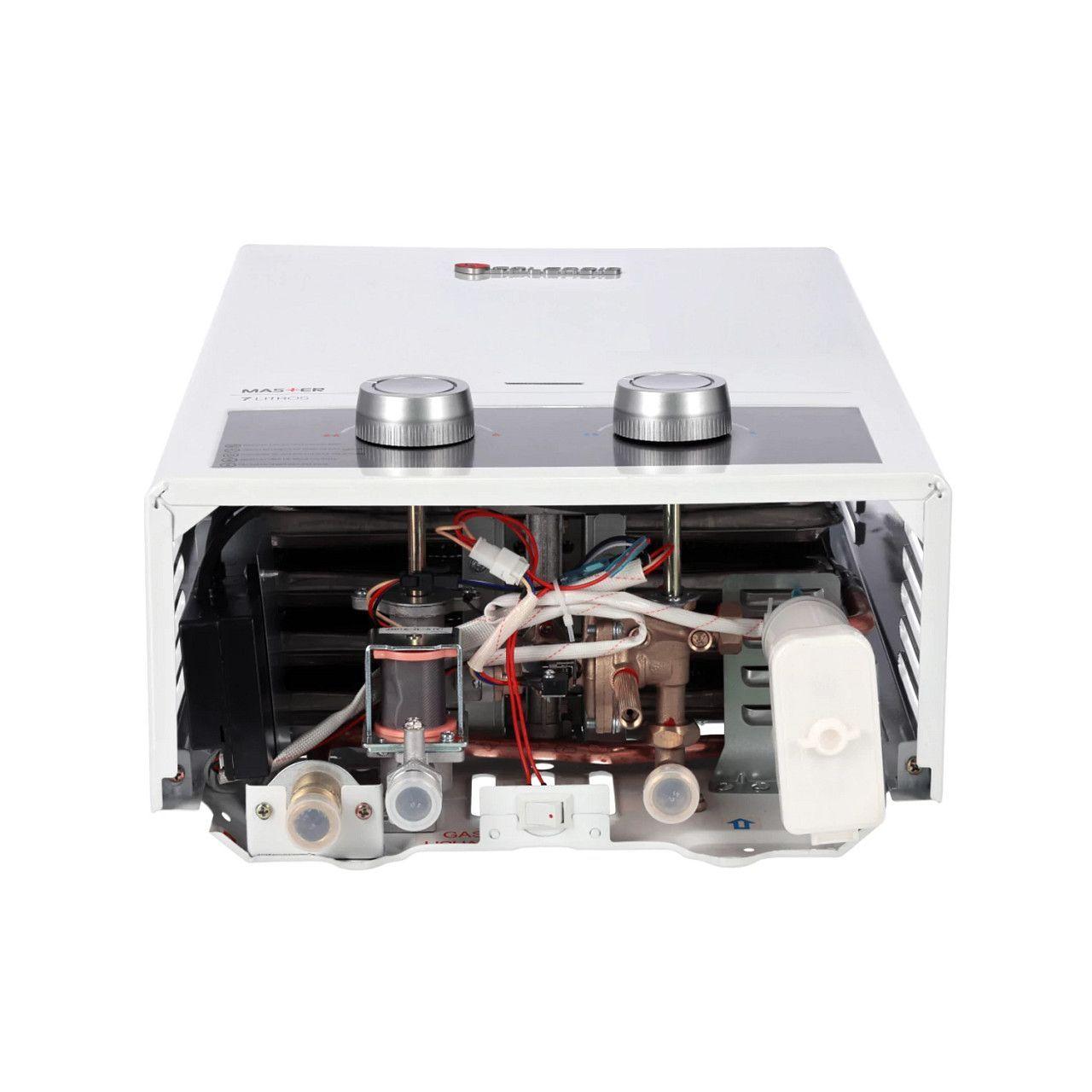 Calefont 7 litros Gas licuado Tiro natural Splendid-4