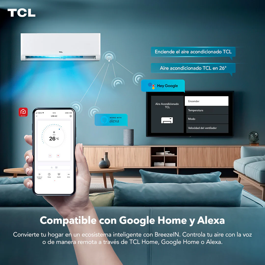 Aire Acondicionado Inverter TCL BreezeIN 18000 BTU WIFI-3