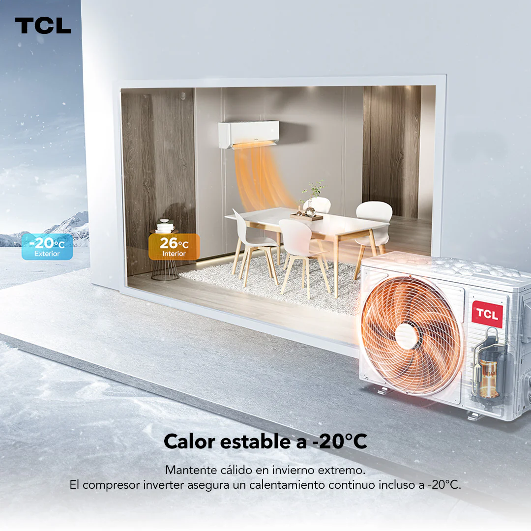 Aire Acondicionado Inverter TCL BreezeIN 18000 BTU WIFI-5