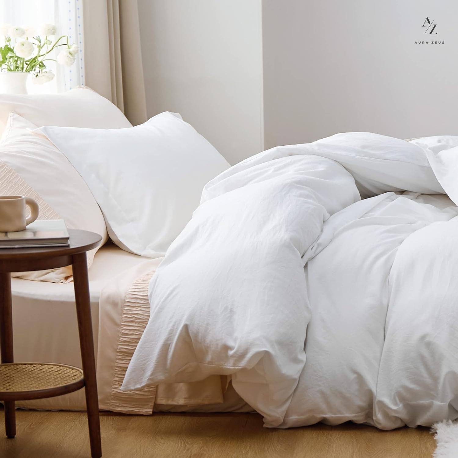 Funda Plumon Duvet Edredon 1800 Hilos Microfibra Sabana-7