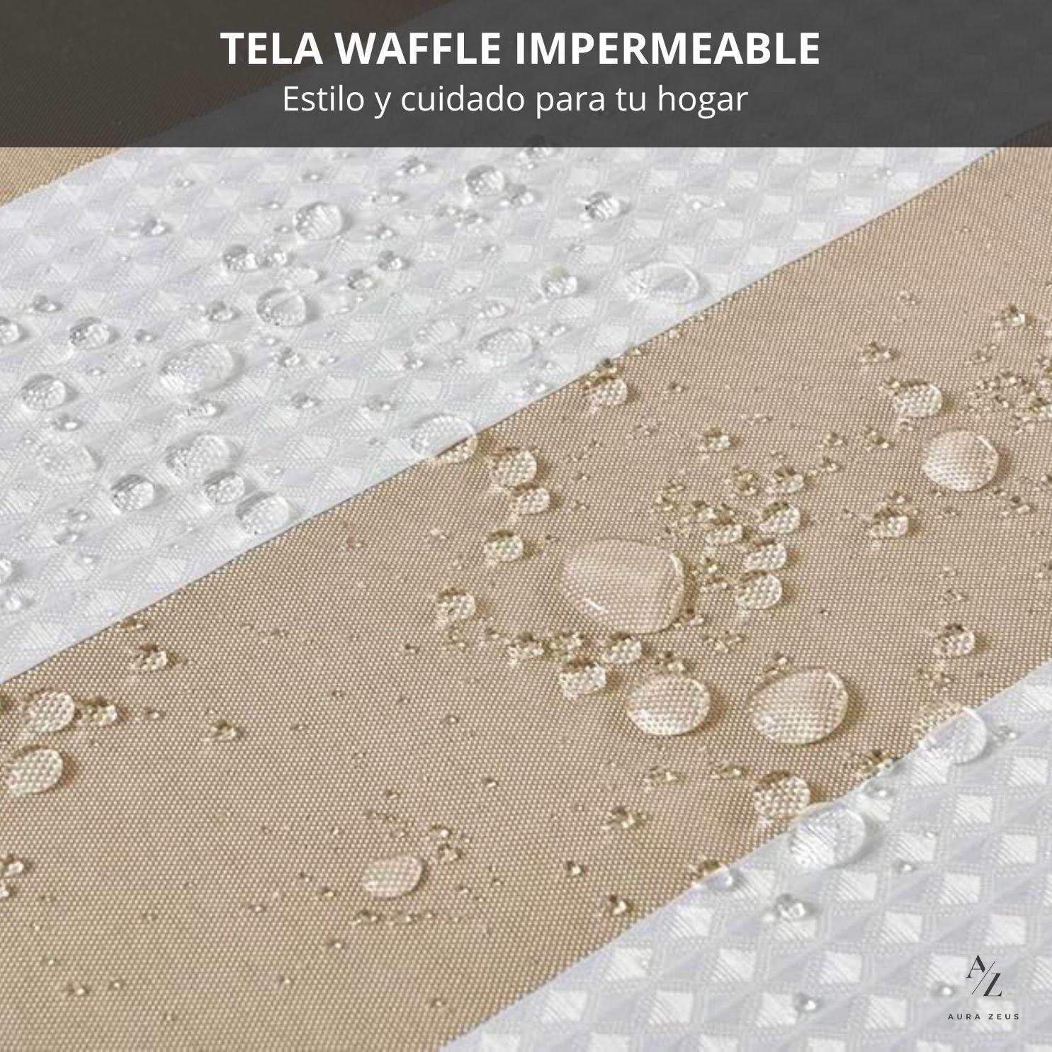 Cortina De Baño Tela + Forro + 12 Ganchos 200 X 180 Juego Larga Ducha AZ-3