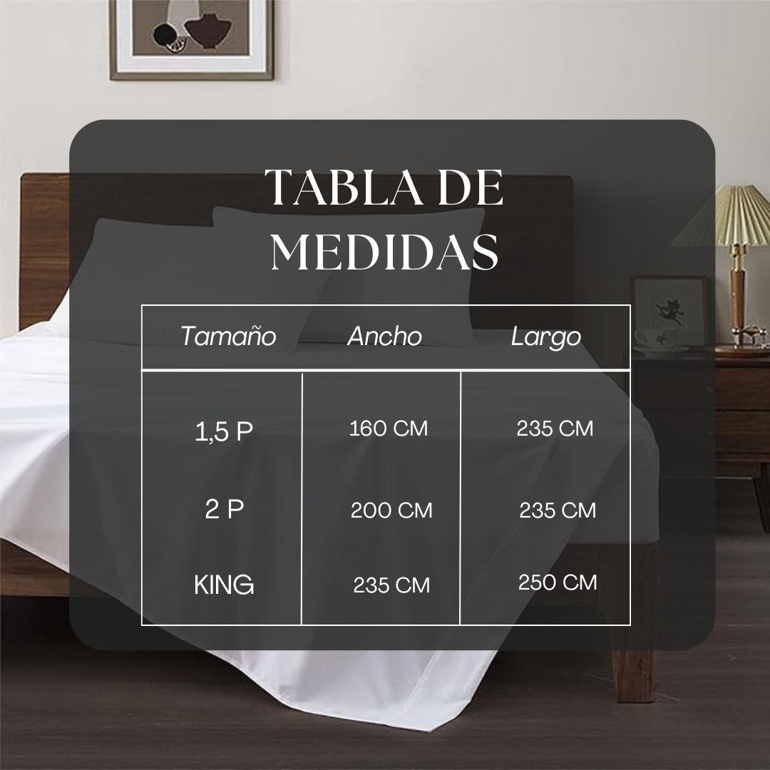 Sabanas Encimera 2 Plazas Blanca Gris Ultra Suave Hilos Aura Zeus-6