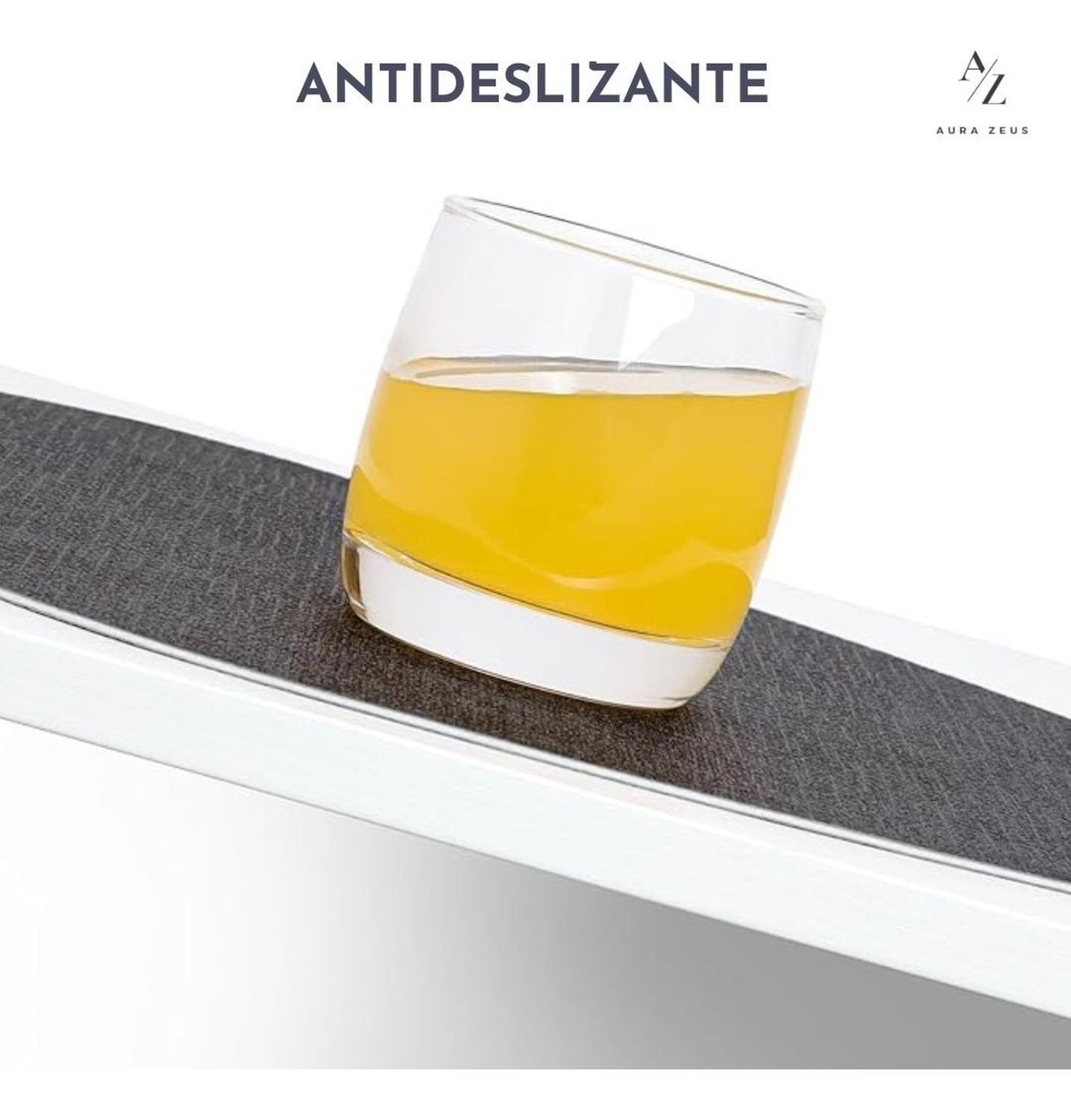 Set 4 Individuales Impermeable Ecocuero Antimancha Mantel Az-4