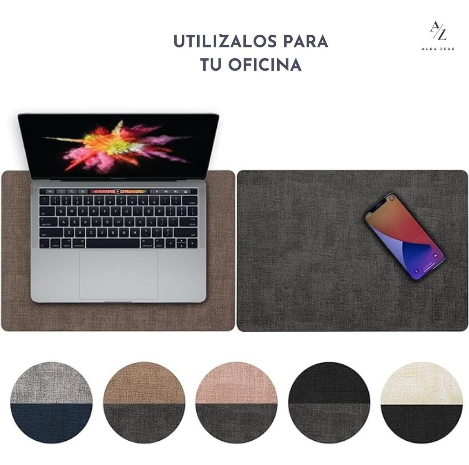 Set 4 Individuales Impermeable Ecocuero Antimancha Mantel Az-7