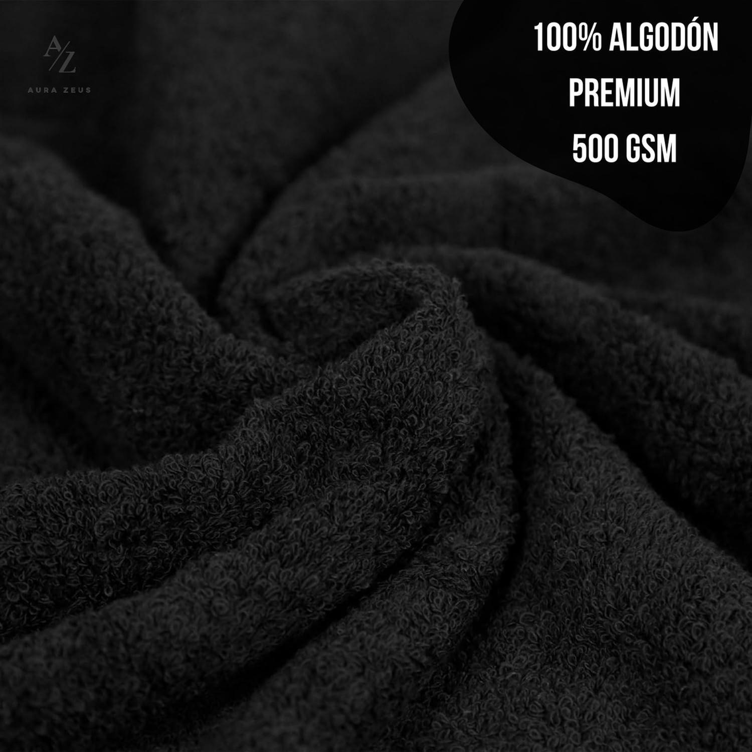 Set De 2 Toallas De Baño 140x70 Cm Algodon 500gr Grandes Az-2