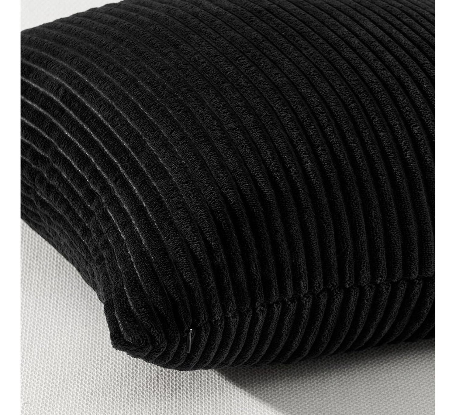 Set De 2 Fundas De Cojin Sillon Terraza Suave 45 X 45 Cm Az Negro-4