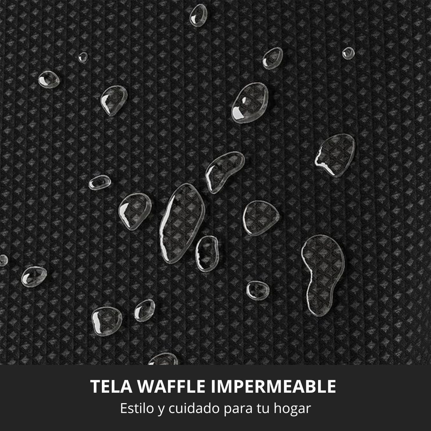 Cortina De Baño Tela + Forro + 12 Ganchos 200 X 180 Cm Juego Tela Ducha Az-3