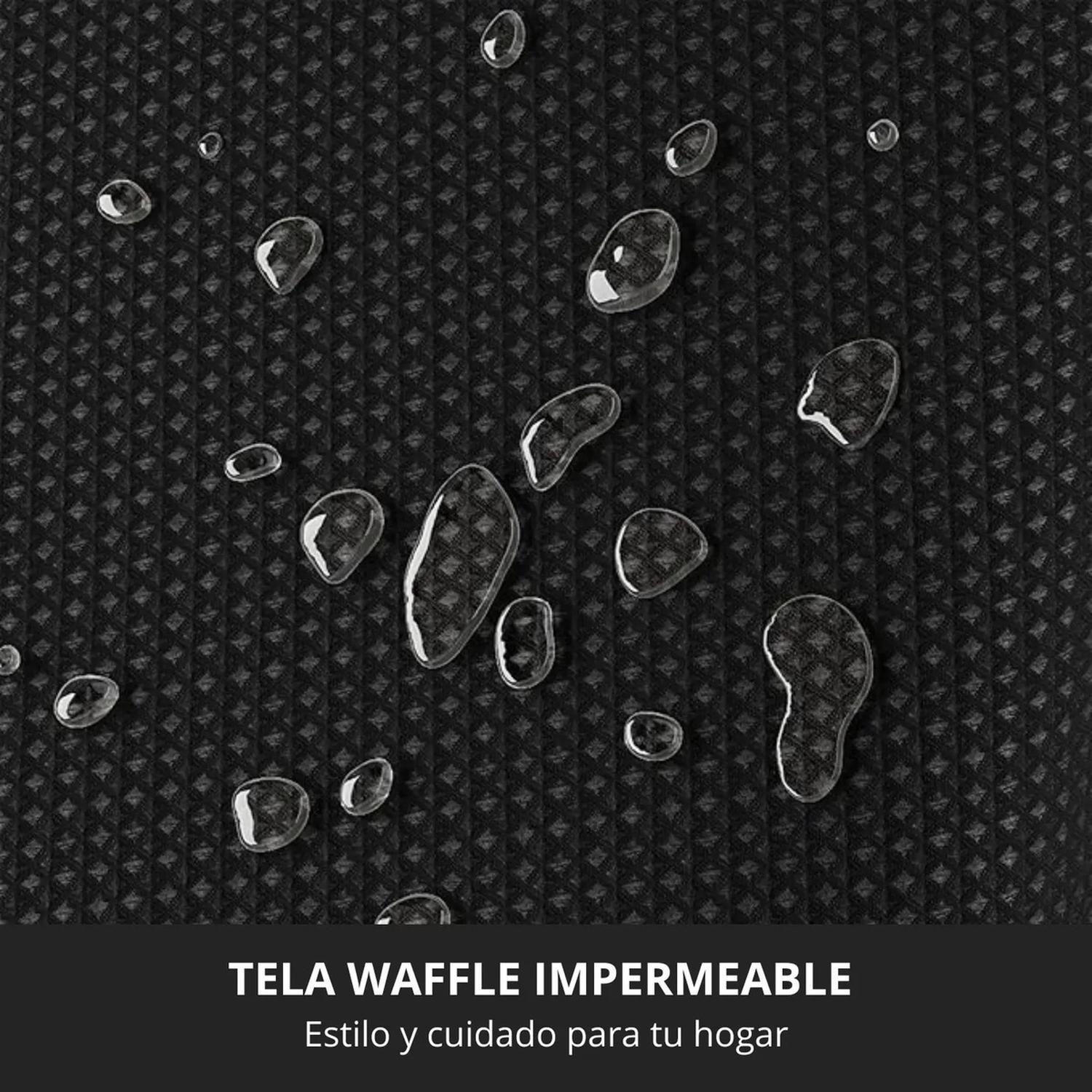 Cortina De Baño Tela + Forro + 12 Ganchos 180 X 180 Juego Az-3