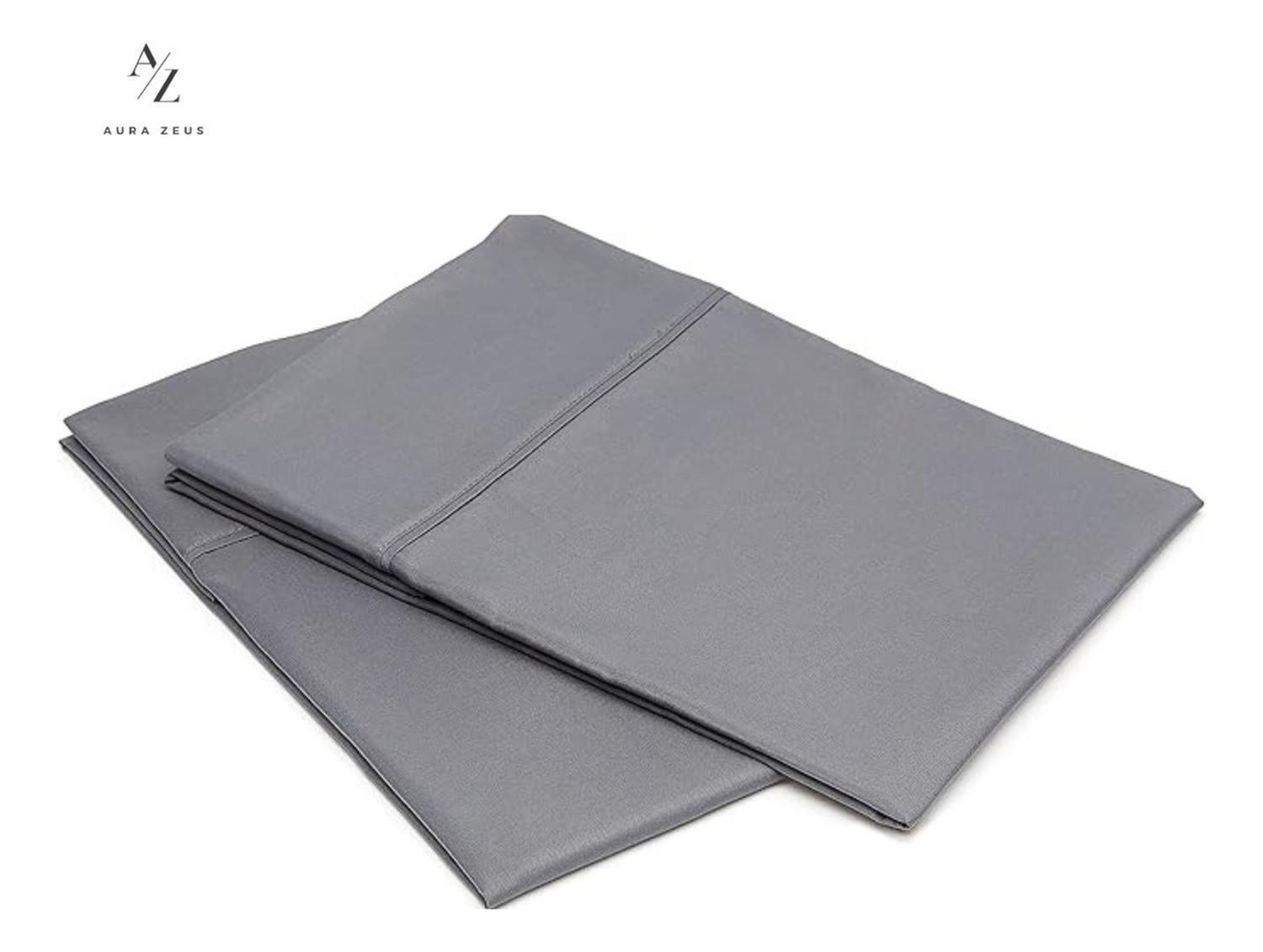 Set 2 Fundas De Almohada 50x70 - 90 Hilos Ropa De Cama Hogar Sabanas Az-5