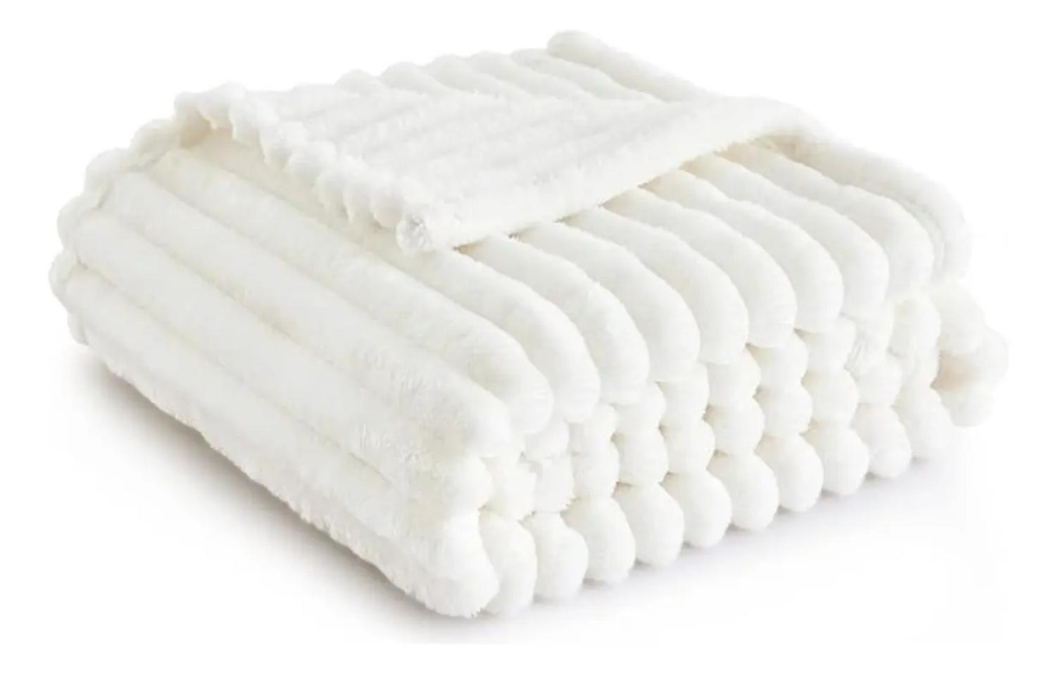 Frazada Plazas Manta Termica Chalon Polar Lana Hogar Az-0