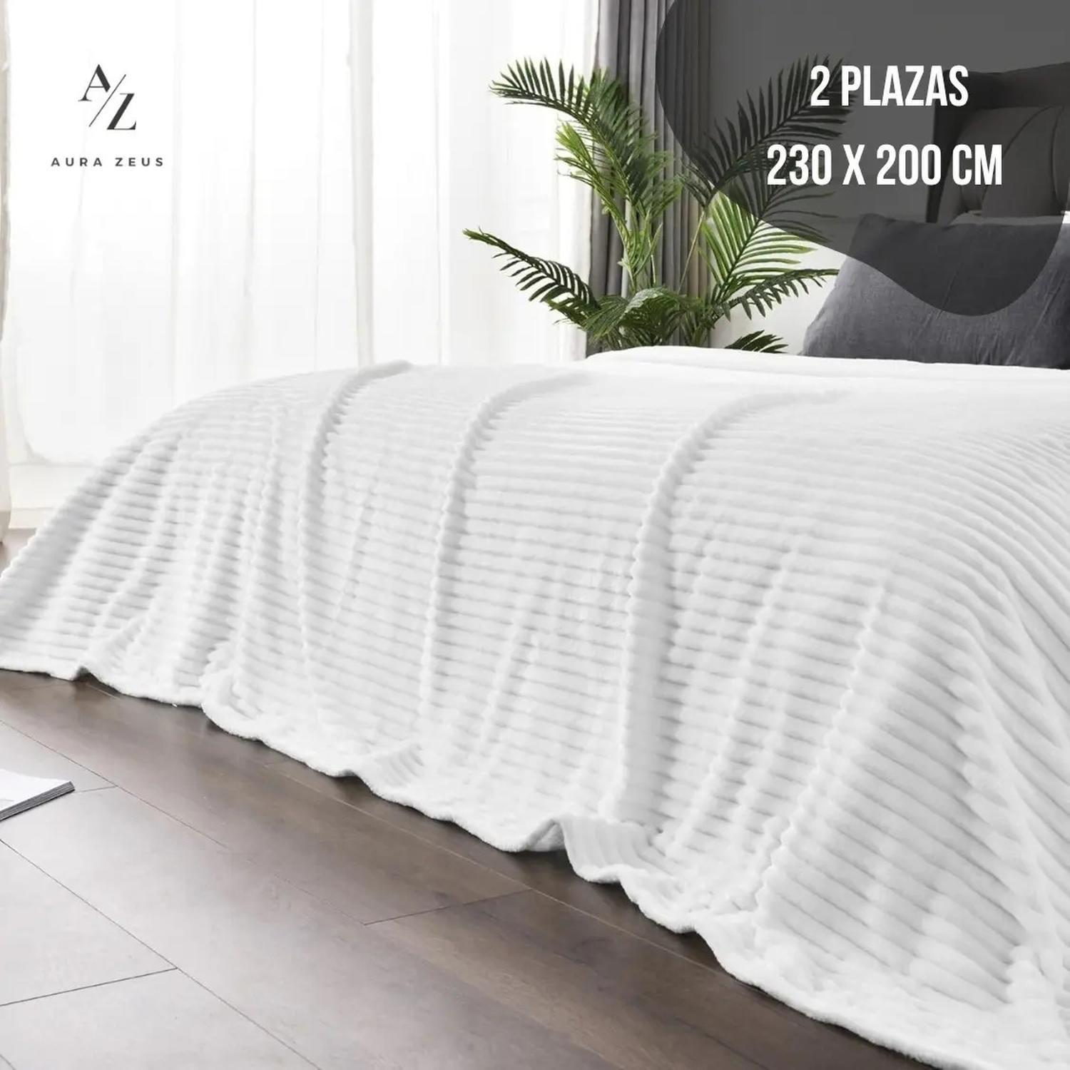 Frazada Plazas Manta Termica Chalon Polar Lana Hogar Az-1