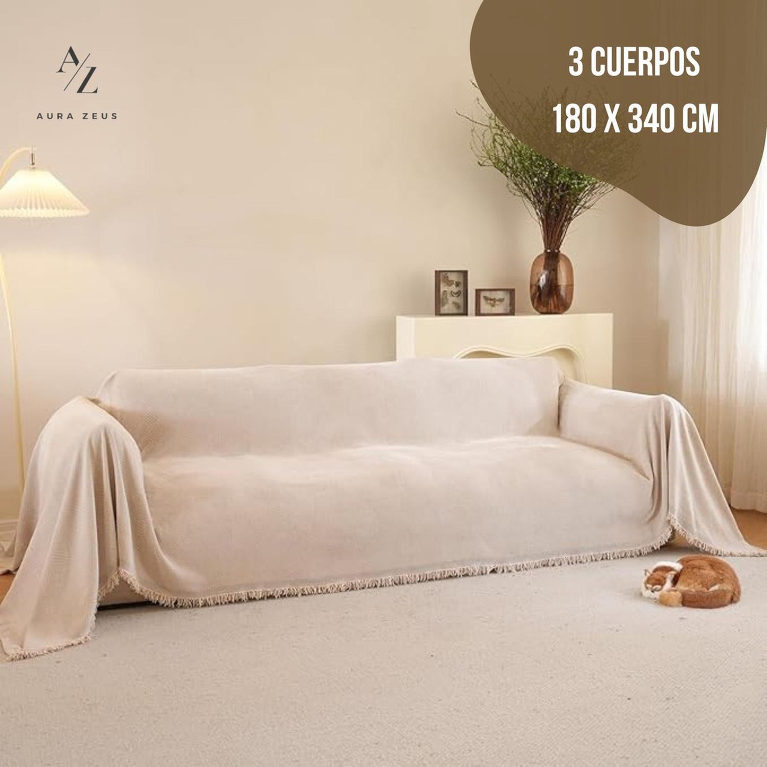 Fundas De Sillon A Medida Ajustable Cubre Sofa Cuerpos Az 3 Cuerpos-1