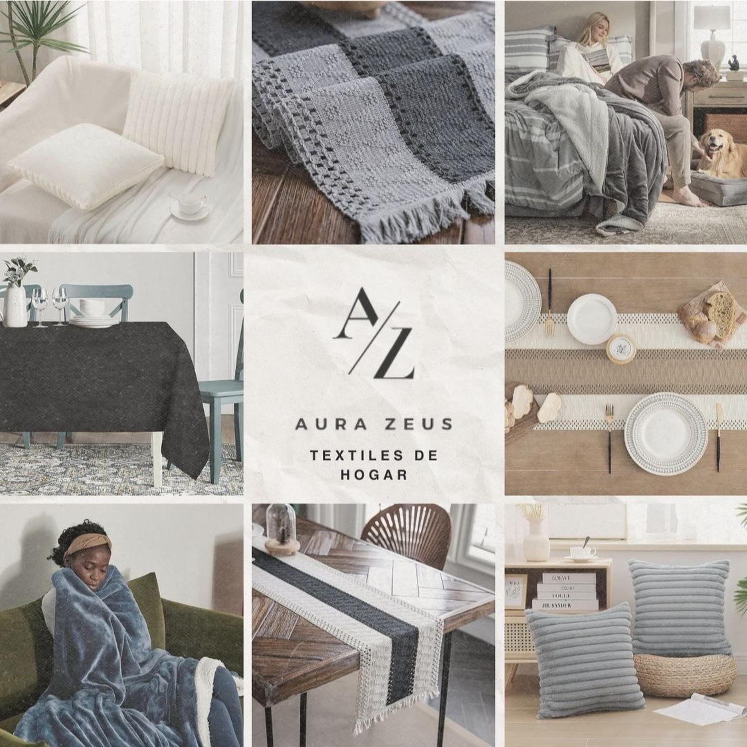 Set 4 Individuales + 4 Posavasos Reversible Ecocuero Mesa Ir-7