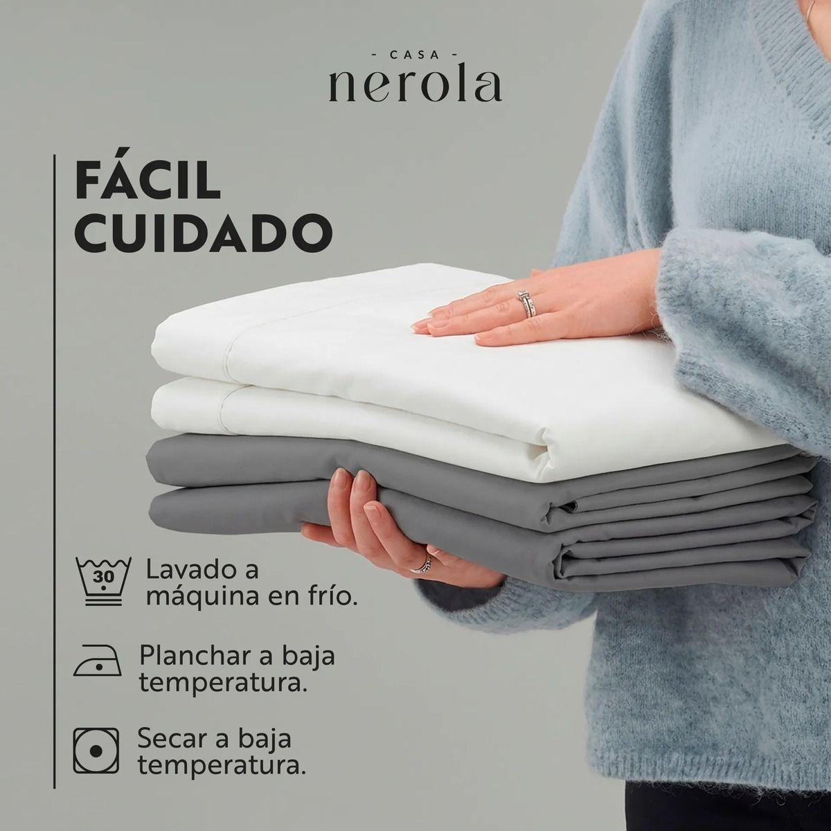Sábana Bajera Ajustable 100% Algodón 200 Hilos Elástico 360°-7