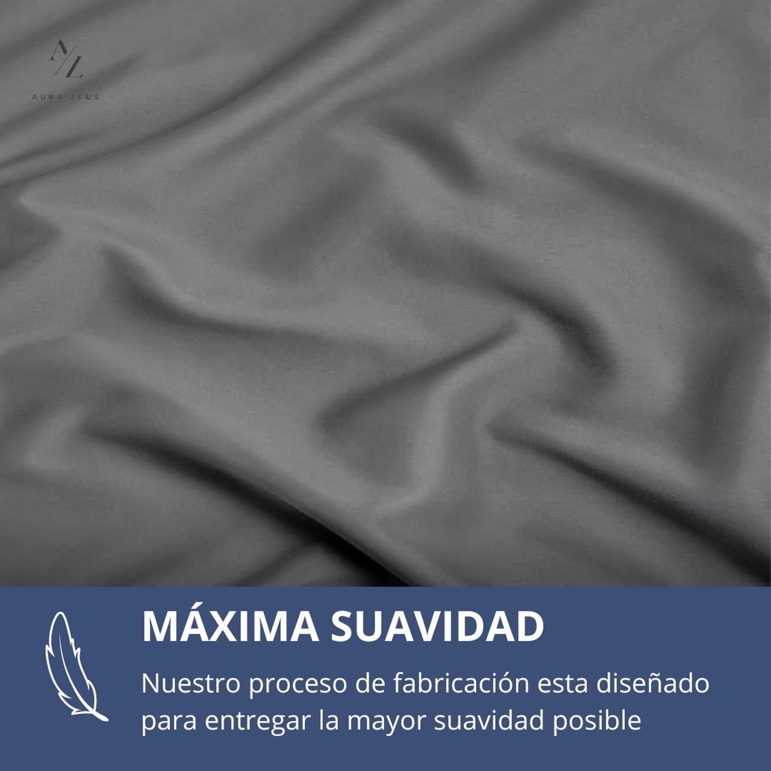 Sabanas Bajera Ajustable 1800 Hilos Microfibra Hogar Ropa Cama Elasticada Az-2