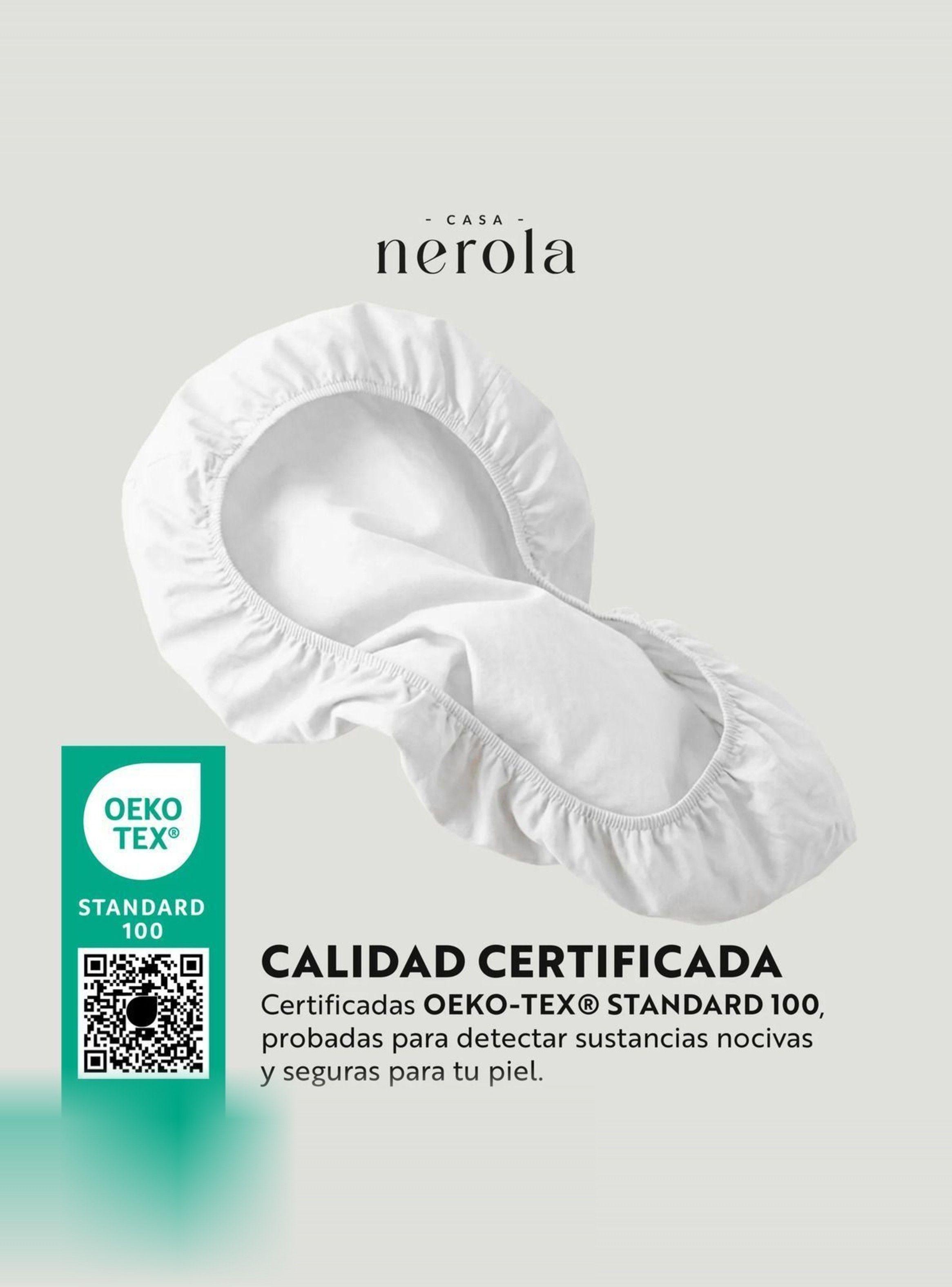 Sábana Bajera Ajustable 100% Algodón 200 Hilos 1,5 Plazas Blanco-4