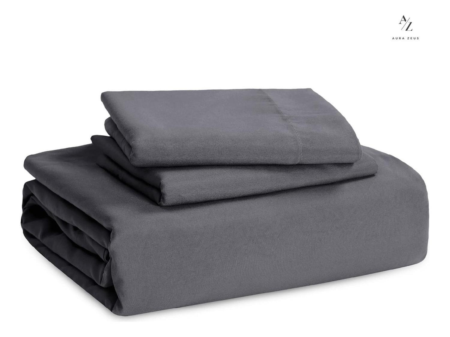 Funda Plumon Duvet Edredon 1800 Hilos Microfibra Sabana Az-8